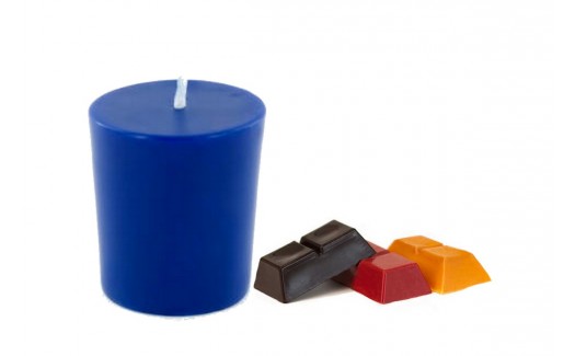 Royal Blue Solid Candle Color