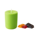 Lime Solid Candle Color