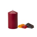 Red Solid Candle Color