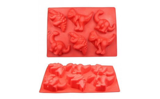 Silicone soap mold dinosaur