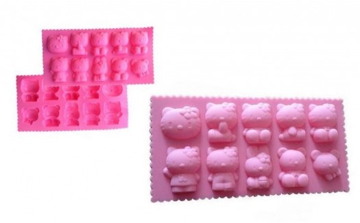 Moule Hello Kitty Silicone 