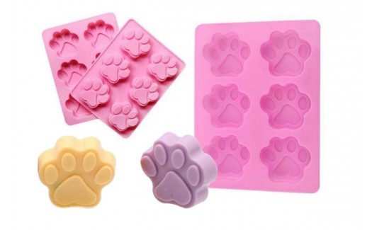 Soap Mold Animal Footprint Silicone 