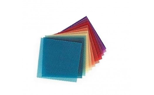 Beeswax Sheets Various Color Honeycomb style (10 sheets)