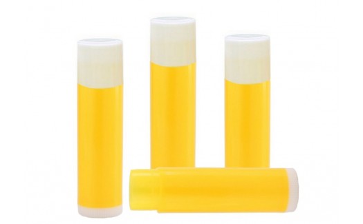 Lip Balm Tube Yellow