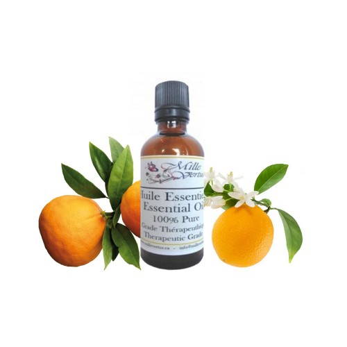 Huile Essentielle Petitgrain-Bigarade-Citrus Aurantium